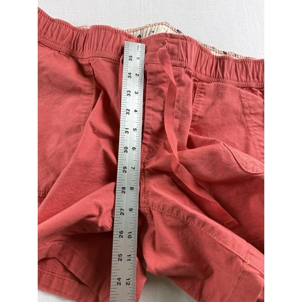 The North Face Shorts Womens Large Coral Pull On Elastic Waist Hiking READ